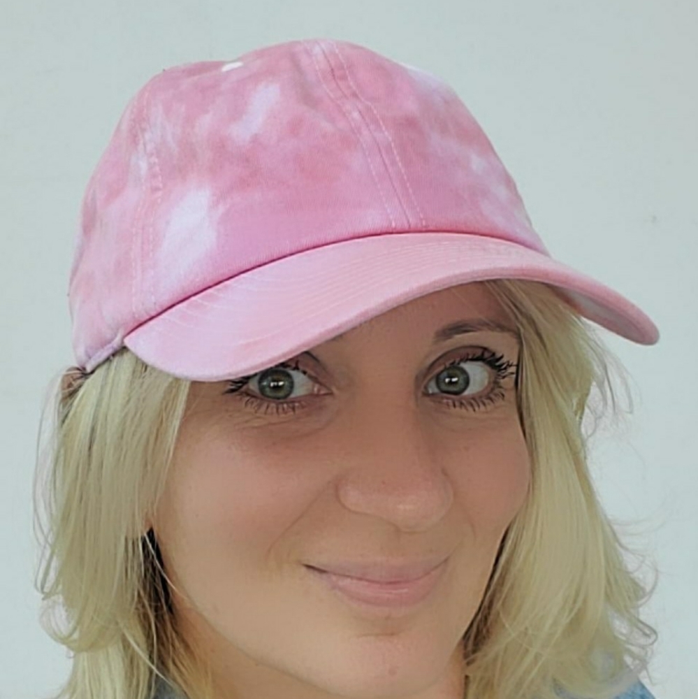 Tie dye cap